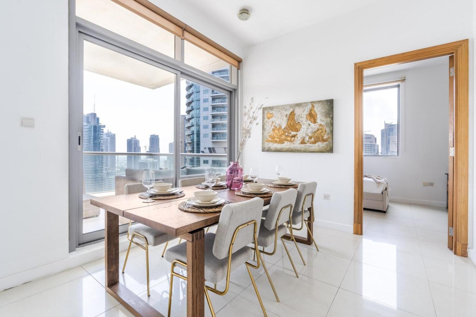 Guestready - Skyview Home With Marina View Dubai Exterior foto
